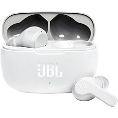 Brezžične ušesne slušalke JBL WAVE 200TWS bele