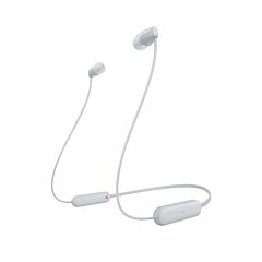 Brezžične slušalke SONY WI-C100W bele