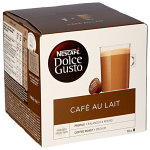 Kapsule DOLCE GUSTO - Cafe au lait 