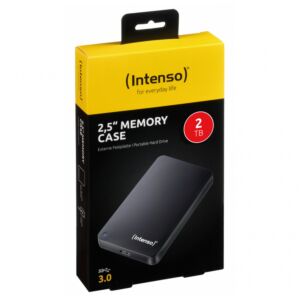 Zunanji disk INTENSO 2TB 2,5" Memory Case USB 3.0 - Črna