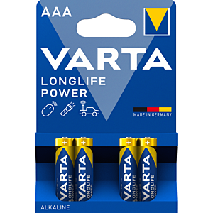 Baterije VARTA High Energy AAA 4/1
