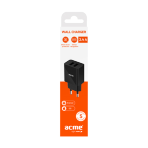 Hišni polnilec ACME CH204 - 2x USB