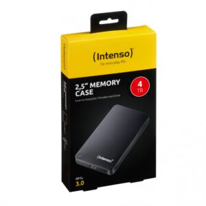 Zunanji disk INTENSO 4TB 2,5" Memory Case USB 3.0 - Črna
