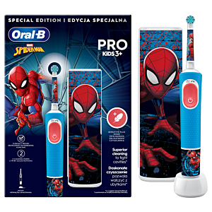 Zobna ščetka ORAL-B Vitality ProKids Spider + Etui