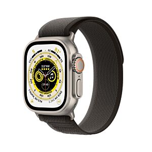 Pametna ura Apple Watch Ultra Cellular, 49 mm, ohišje titan, pašček Black/Gray Trail Loop - M/L (mqfx3bs/a)