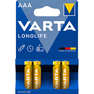 Baterije VARTA Long Life AAA 4/1
