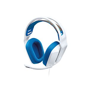 Žične gaming slušalke LOGITECH G335-Bele