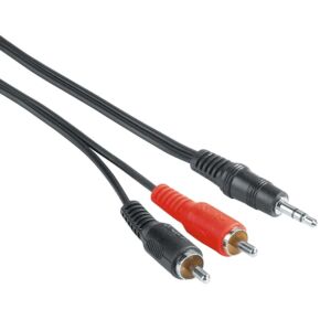 Avdio kabel HAMA jack-2xčinč 2m 205106