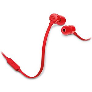 Slušalke JBL T110 RED rdeče