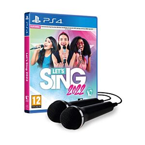 Let's Sing 2022 - Double Mic Bundle (PS4)