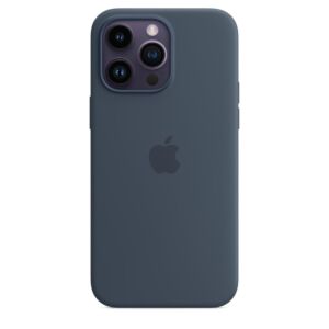 Apple silikonski ovitek za iPhone 14 Pro z MagSafe-Modra (mptf3zm/a)