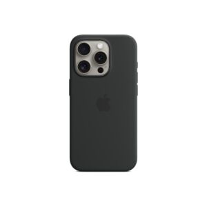 Apple silikonski ovitek za iPhone 15 Pro z MagSafe - Črna (MT1A3ZM/A)