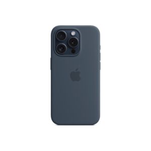 Apple silikonski ovitek za iPhone 15 Pro z MagSafe - Modra (MT1D3ZM/A)