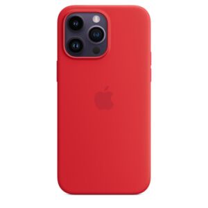 Apple silikonski ovitek za iPhone 14 Pro Max z MagSafe-Rdeča (mptr3zm/a)