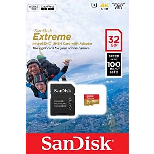 Spominska kartica  SDHC / SDXC SANDISK MICRO 32GB EXTREME KAMERA/DRON