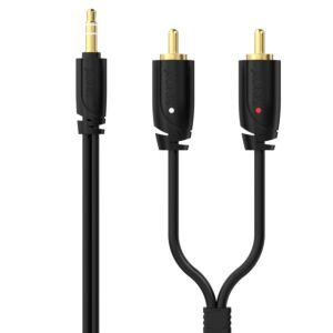 Avdio kabel SINOX SXA06002 2 m 3,5-mm M - 2 RCA cinch M