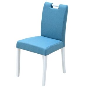 Jedilni stol TIAMA-Svetlo modra/bela