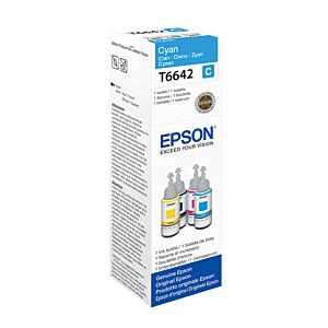 Steklenička črnila Epson T6642, cyan