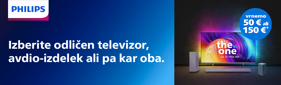 SLO - Category Banner [Televizorji] - Philips promocija